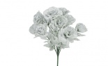  Metallic Open Rose Bush