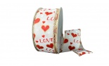  #9 We White Satin Red Lo