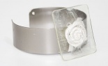  Riley Flower Cuff Silv