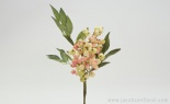  NATURAL PYRACANTHA BERRY SPRAY CREAM PINK GREEN