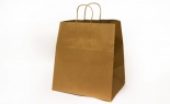  14 X 10 X 15.5 Kraft Shopping Bag