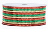  #40 Chain Red Green Gold 20 Yd