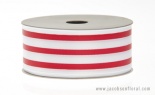  #9 V STRIPE RED