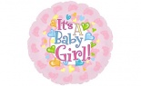  FOIL BABY GIRL FOOTSIES