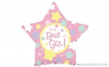  Foil Baby Girl Stars