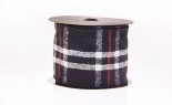  #100 Wool Plaid White