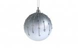  100mm  Ball Orn White Si