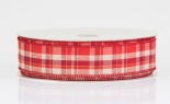  #9 WE VALUE PLAID RED