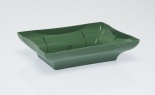  72 Rect Tray Green